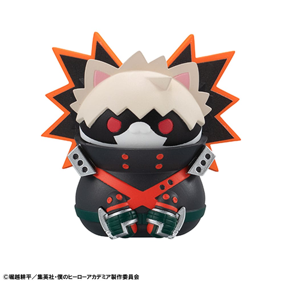 My Hero Academia Mega Cat Project Minifiguren Heroaca Cats No.02 3 cm Blind Box Sortiment (8) (Repeat) Image 2