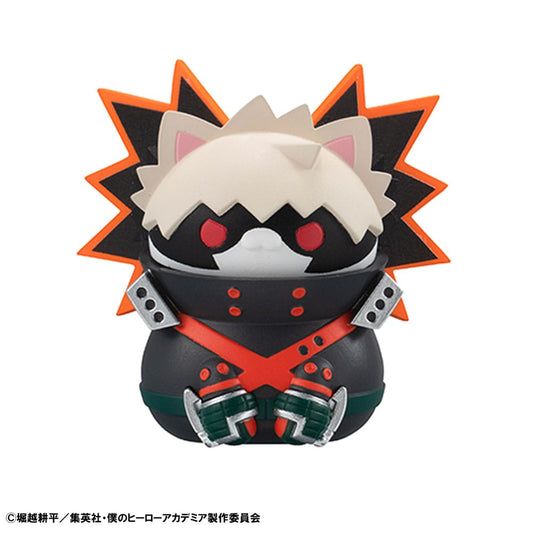 My Hero Academia Mega Cat Project Minifiguren Heroaca Cats No.02 3 cm Blind Box Sortiment (8) (Repeat) Image 2