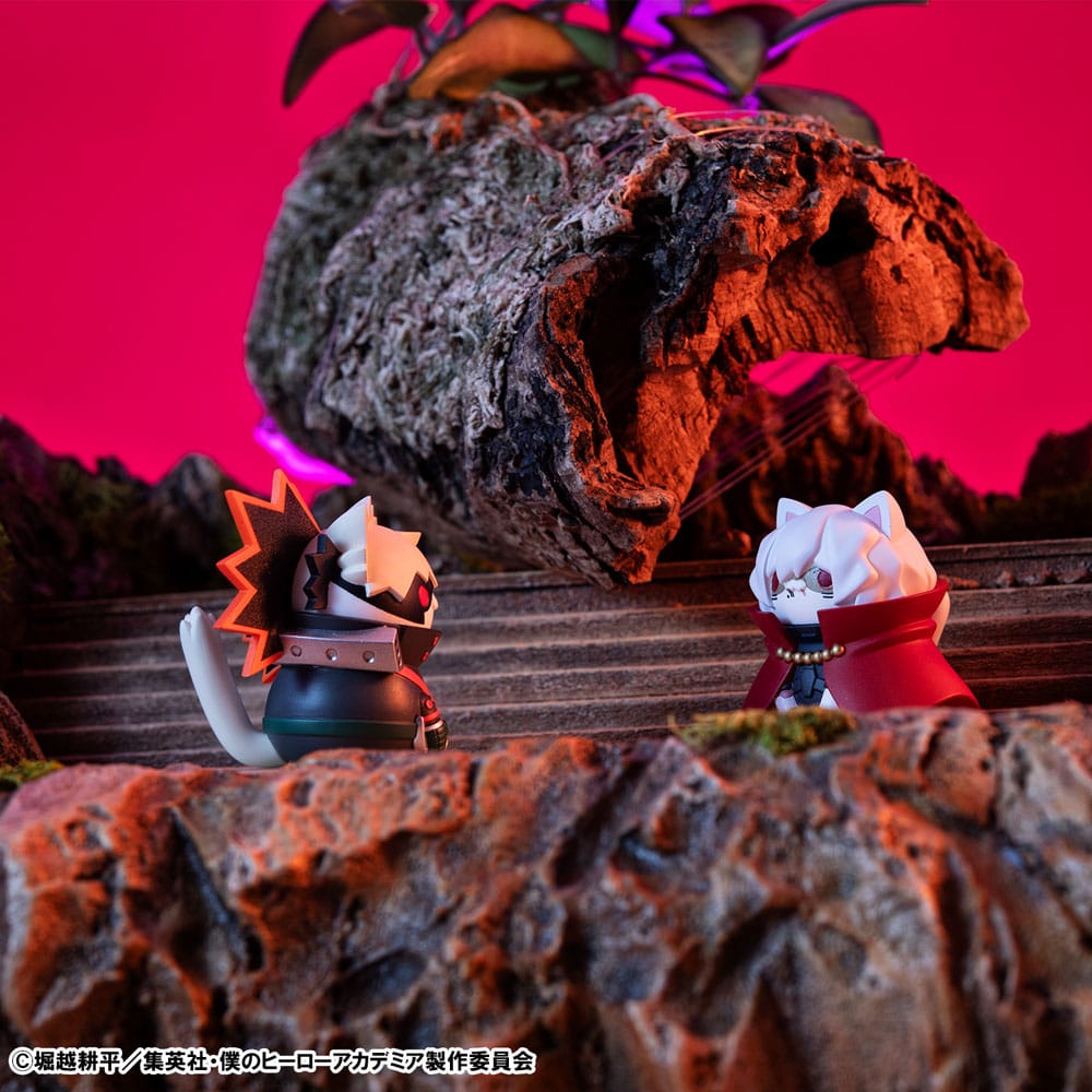 My Hero Academia Mega Cat Project Minifiguren Heroaca Cats No.02 3 cm Blind Box Sortiment (8) (Repeat) Image 11