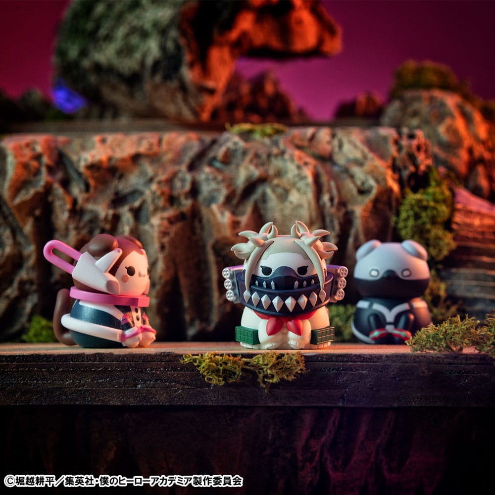 My Hero Academia Mega Cat Project Minifiguren Heroaca Cats No.02 3 cm Blind Box Sortiment (8) (Repeat) Image 12