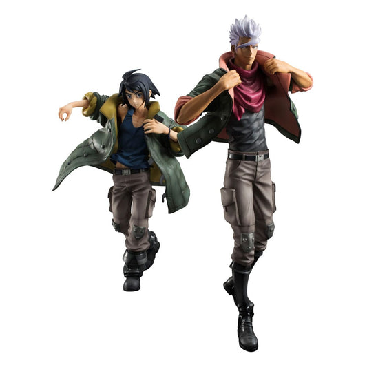 Mobile Suit Gundam Iron-Blood Orphans G.E.M. Serie PVC Statue Mikazuki Augus & Orga Itsuka 26 cm Image 1