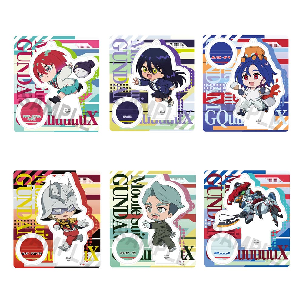 Mobile Suit Gundam GQuuuuuuX Acryl Figuren 9 cm Display (6) Image 1