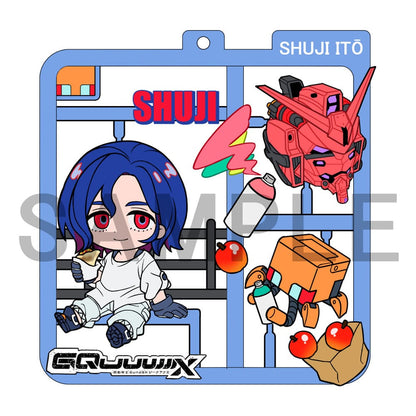 Mobile Suit Gundam GQuuuuuuX Plat Collection Anhänger Sortiment (4) Image 4