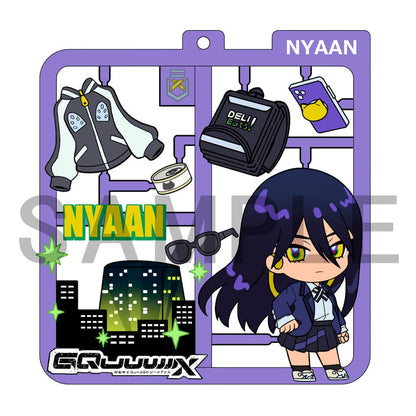 Mobile Suit Gundam GQuuuuuuX Plat Collection Anhänger Sortiment (4) Image 5