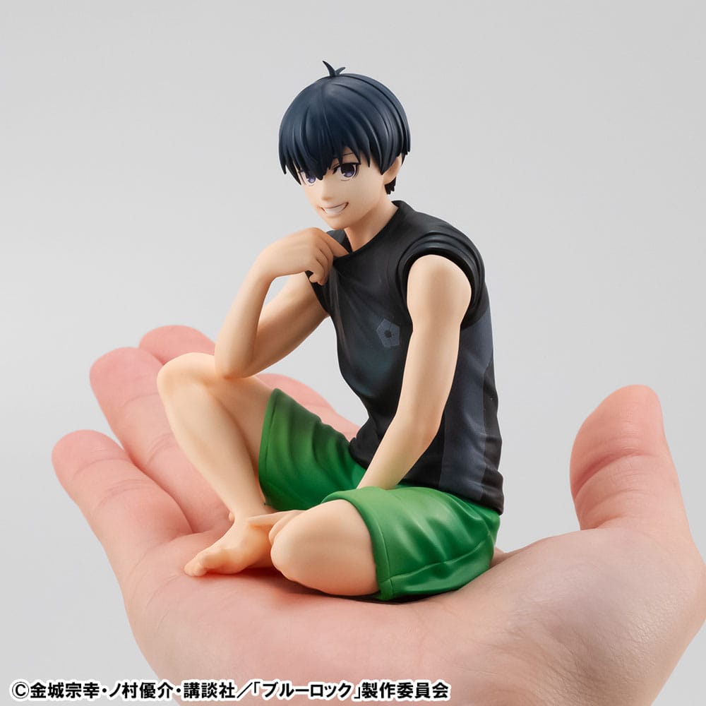 Blue Lock G.E.M. Serie PVC Statue Yoichi Isagi Palm Size 9 cm Image 2