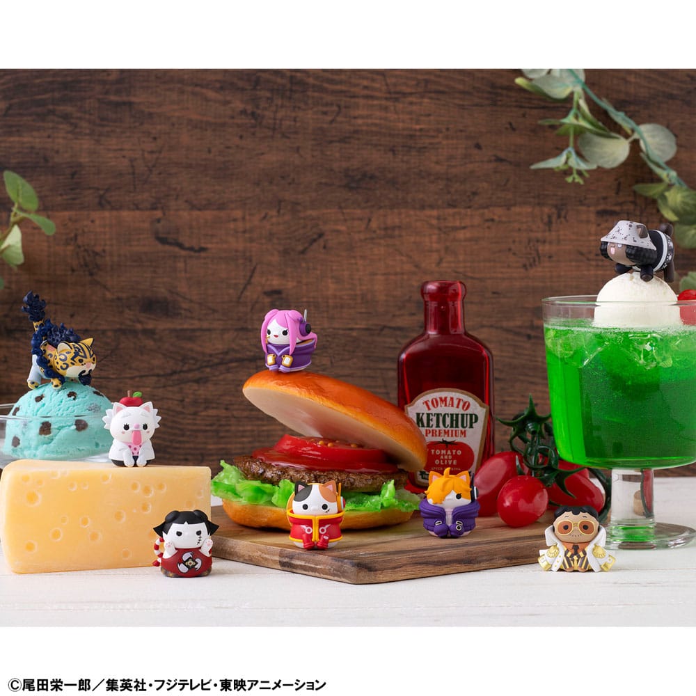 One Piece Mega Cat Project Sammelfiguren Egghead NyanPieceNyan! 3 cm Sortiment (8) Image 10