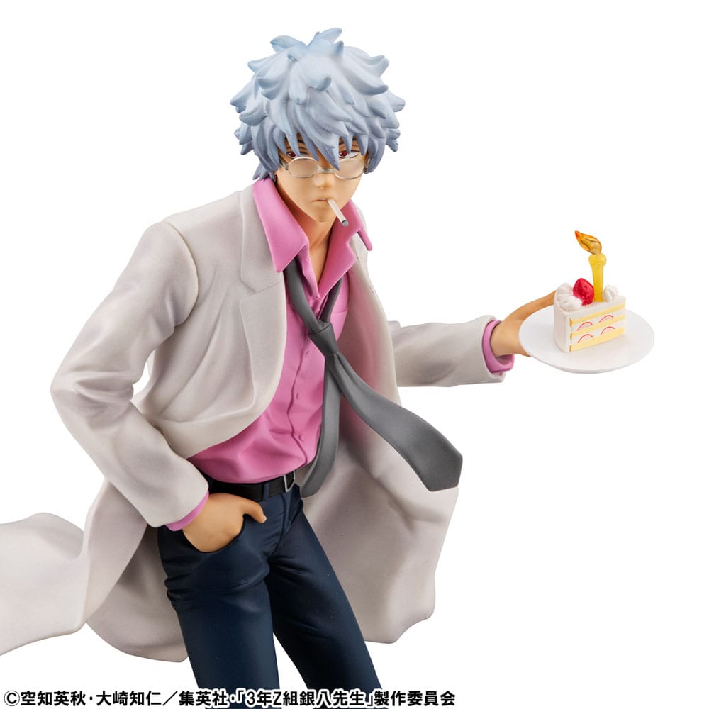 3-Z Ginpachi Sensei G.E.M. Serie PVC Statue Ginpachi Sakata Reiwa Ver. 22 cm Image 5