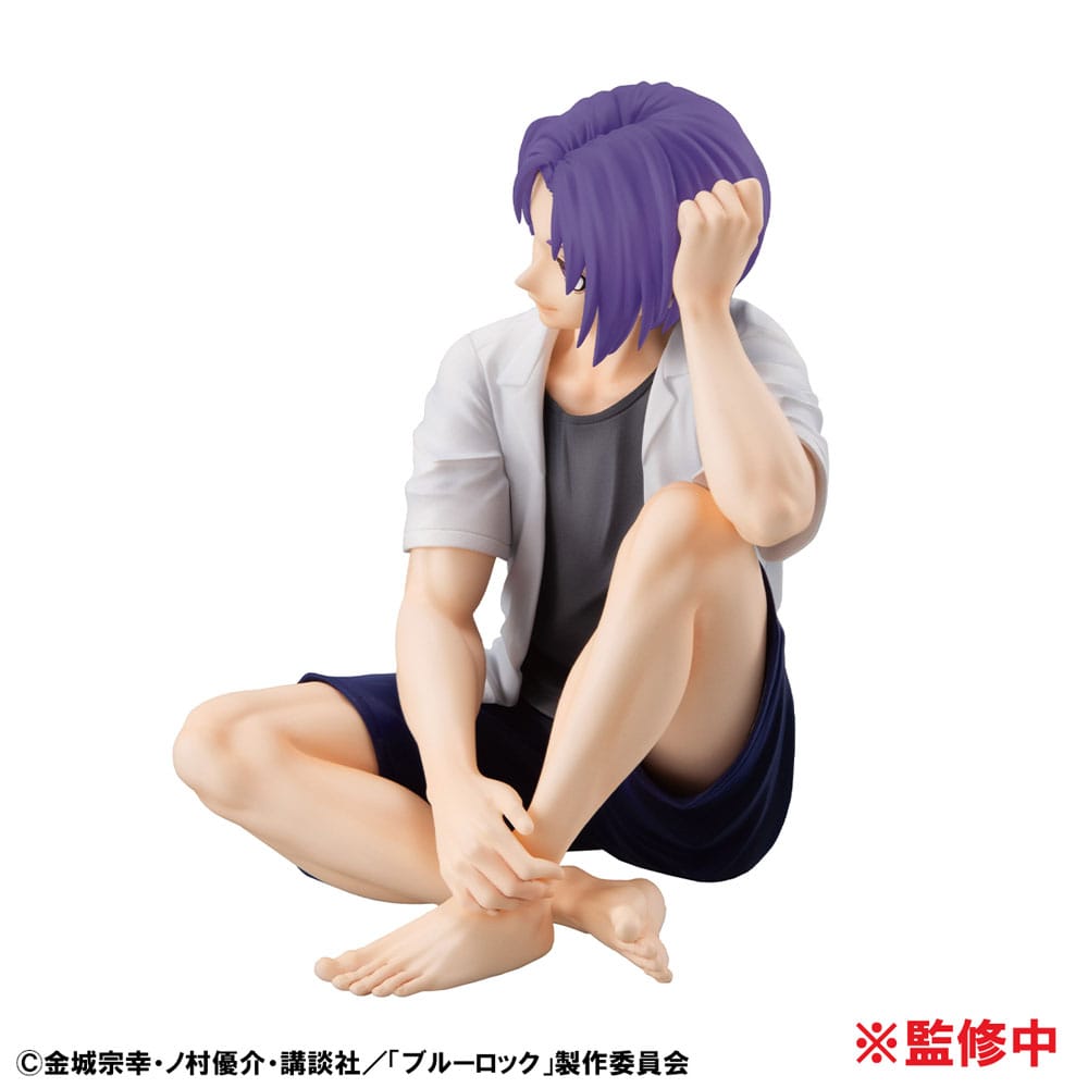 Blue Lock G.E.M. Serie PVC Statue Reo Mikage Palm Size 9 cm Image 4