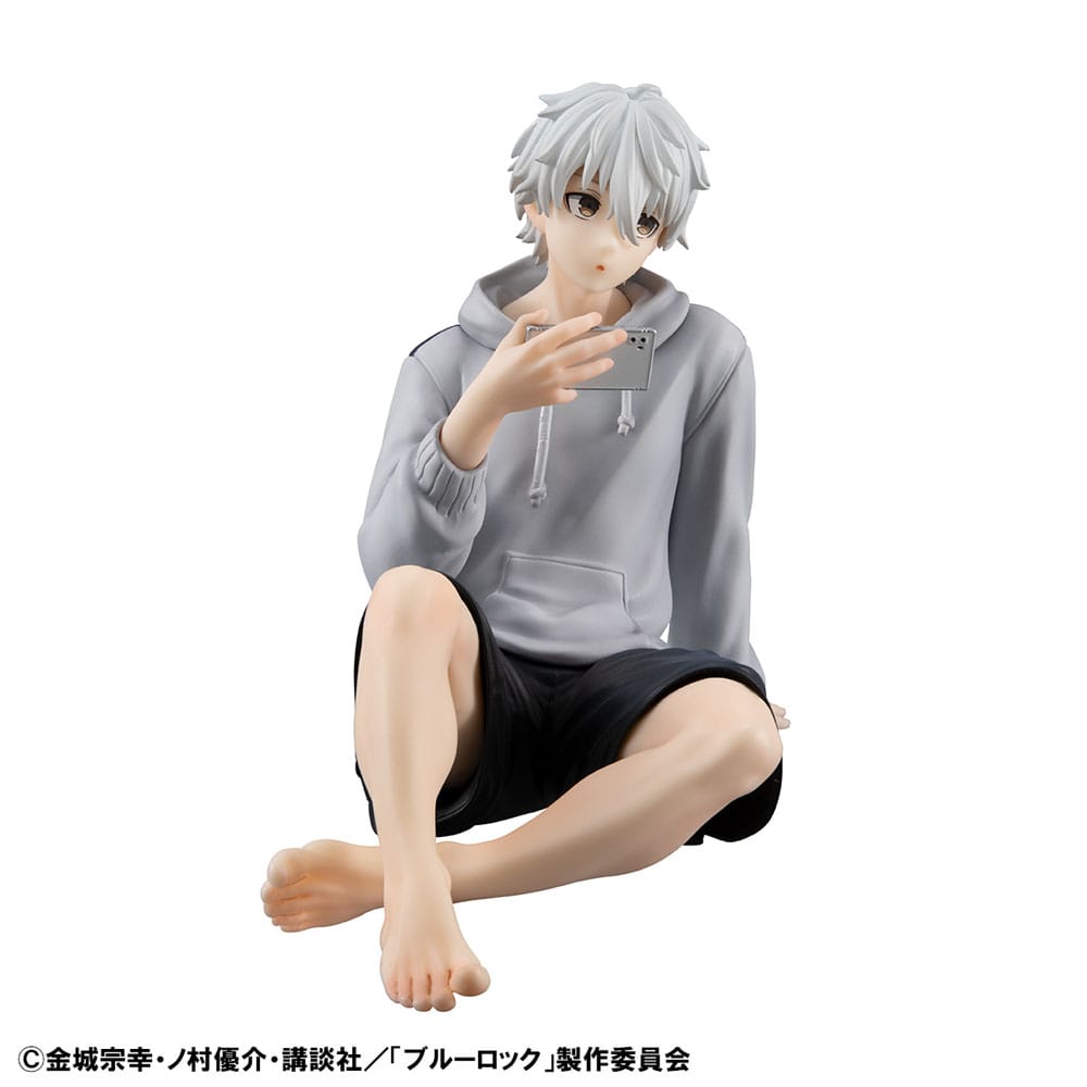 Blue Lock G.E.M. Serie PVC Statue Seishiro Nagi Repaint Ver. Palm Size 9 cm Image 3