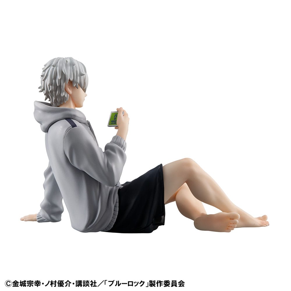 Blue Lock G.E.M. Serie PVC Statue Seishiro Nagi Repaint Ver. Palm Size 9 cm Image 4
