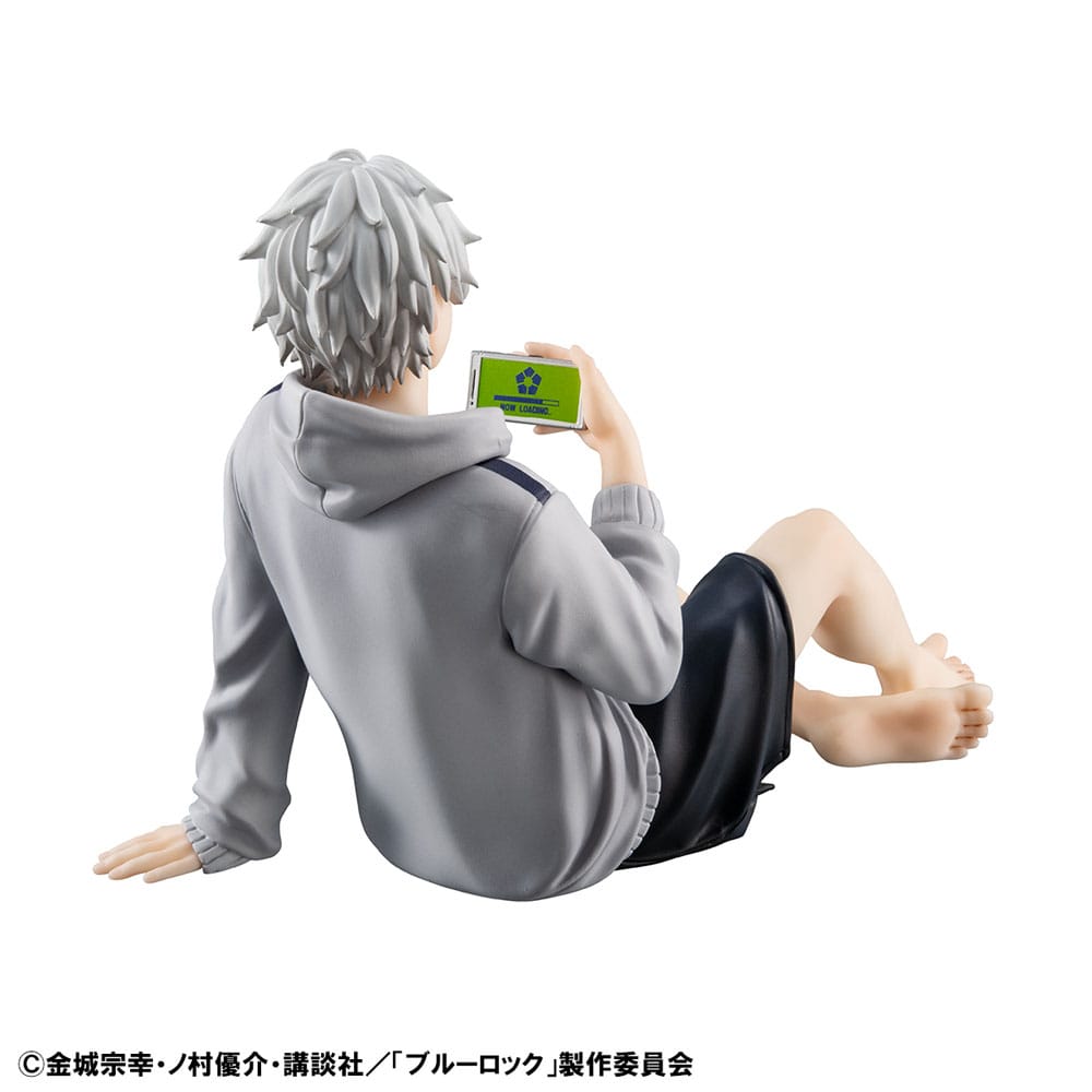 Blue Lock G.E.M. Serie PVC Statue Seishiro Nagi Repaint Ver. Palm Size 9 cm Image 5