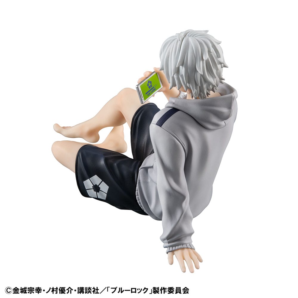 Blue Lock G.E.M. Serie PVC Statue Seishiro Nagi Repaint Ver. Palm Size 9 cm Image 6