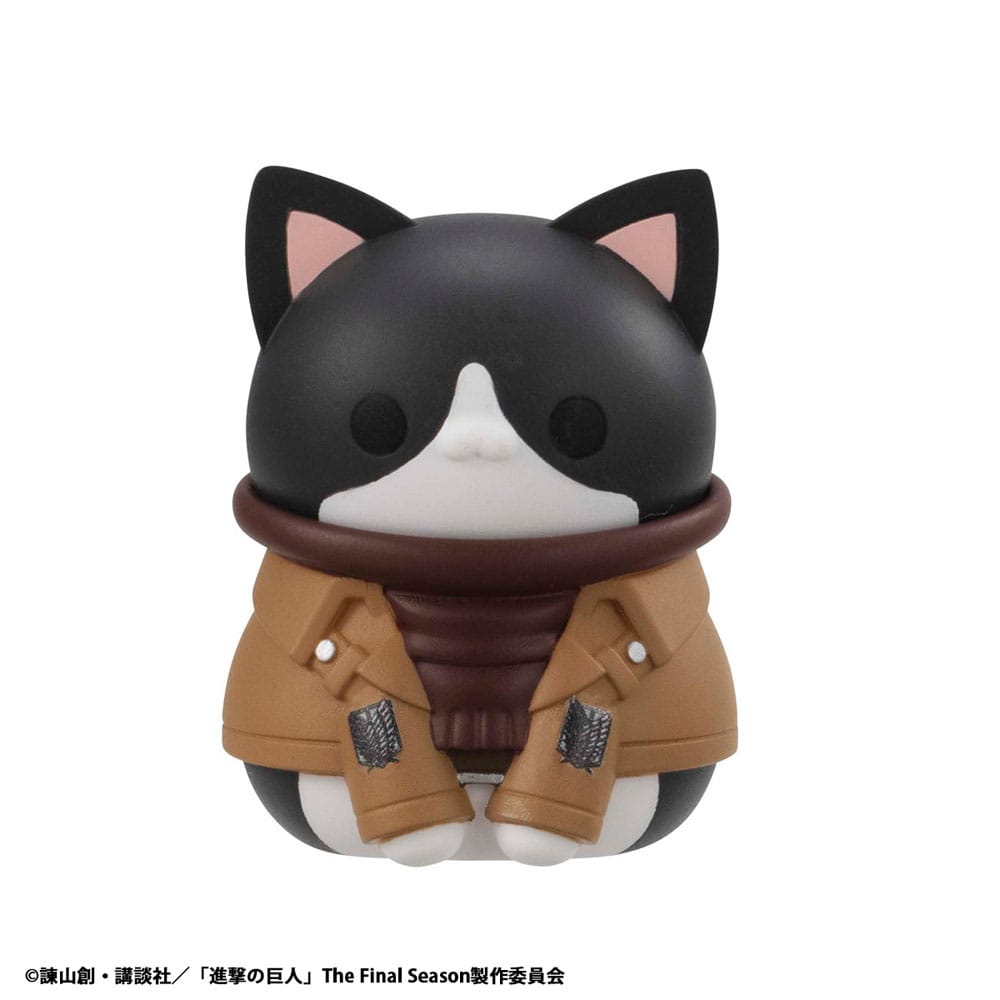 Attack on Titan Mega Cat Project Attack on Tinyan Sammelfiguren Gathering Scout Regiment danyan! 3 cm Sortiment (8) Image 3