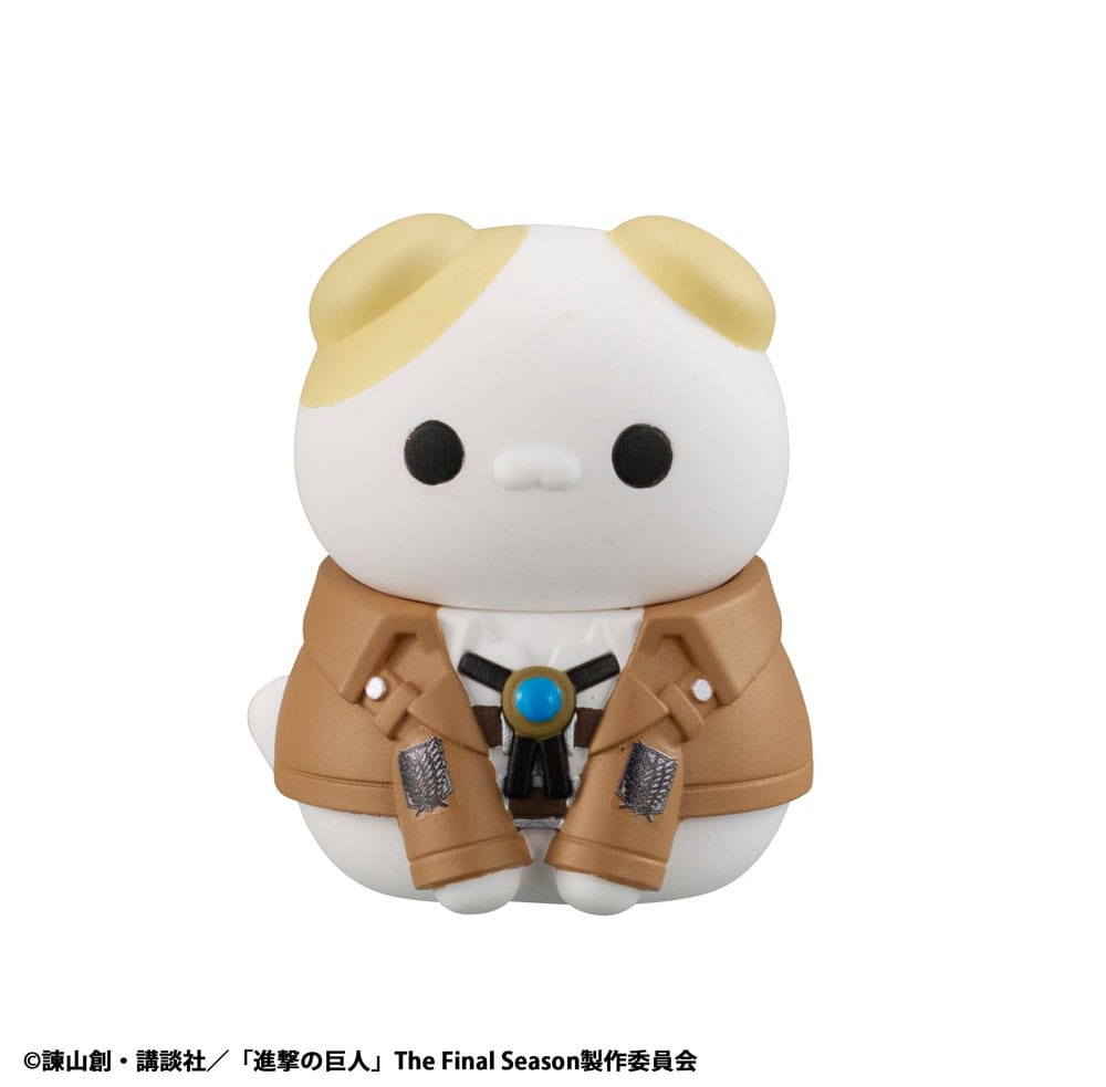 Attack on Titan Mega Cat Project Attack on Tinyan Sammelfiguren Gathering Scout Regiment danyan! 3 cm Sortiment (8) Image 7