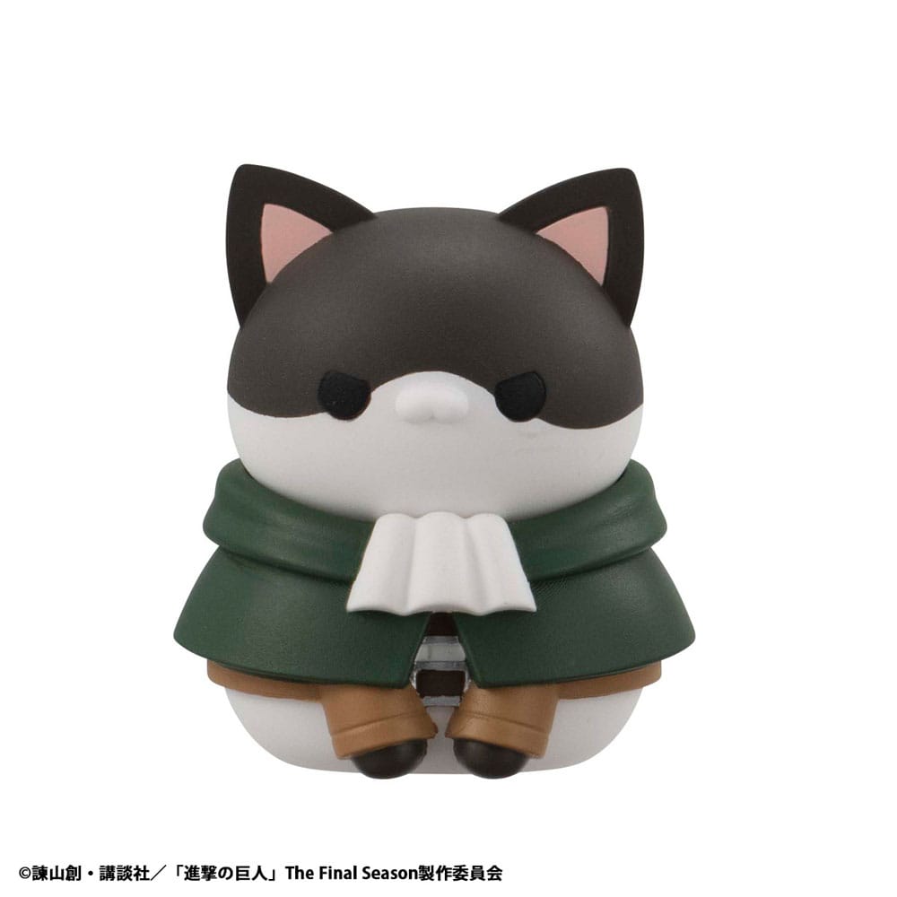 Attack on Titan Mega Cat Project Attack on Tinyan Sammelfiguren Gathering Scout Regiment danyan! 3 cm Sortiment (8) Image 8