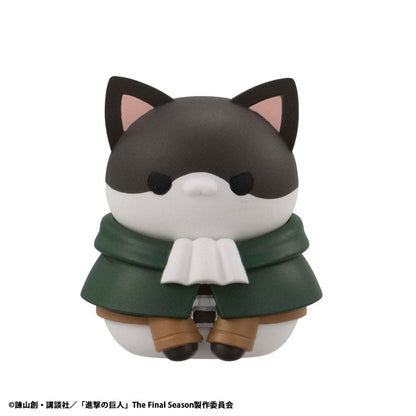 Attack on Titan Mega Cat Project Attack on Tinyan Sammelfiguren Gathering Scout Regiment danyan! 3 cm Sortiment (8) Image 8