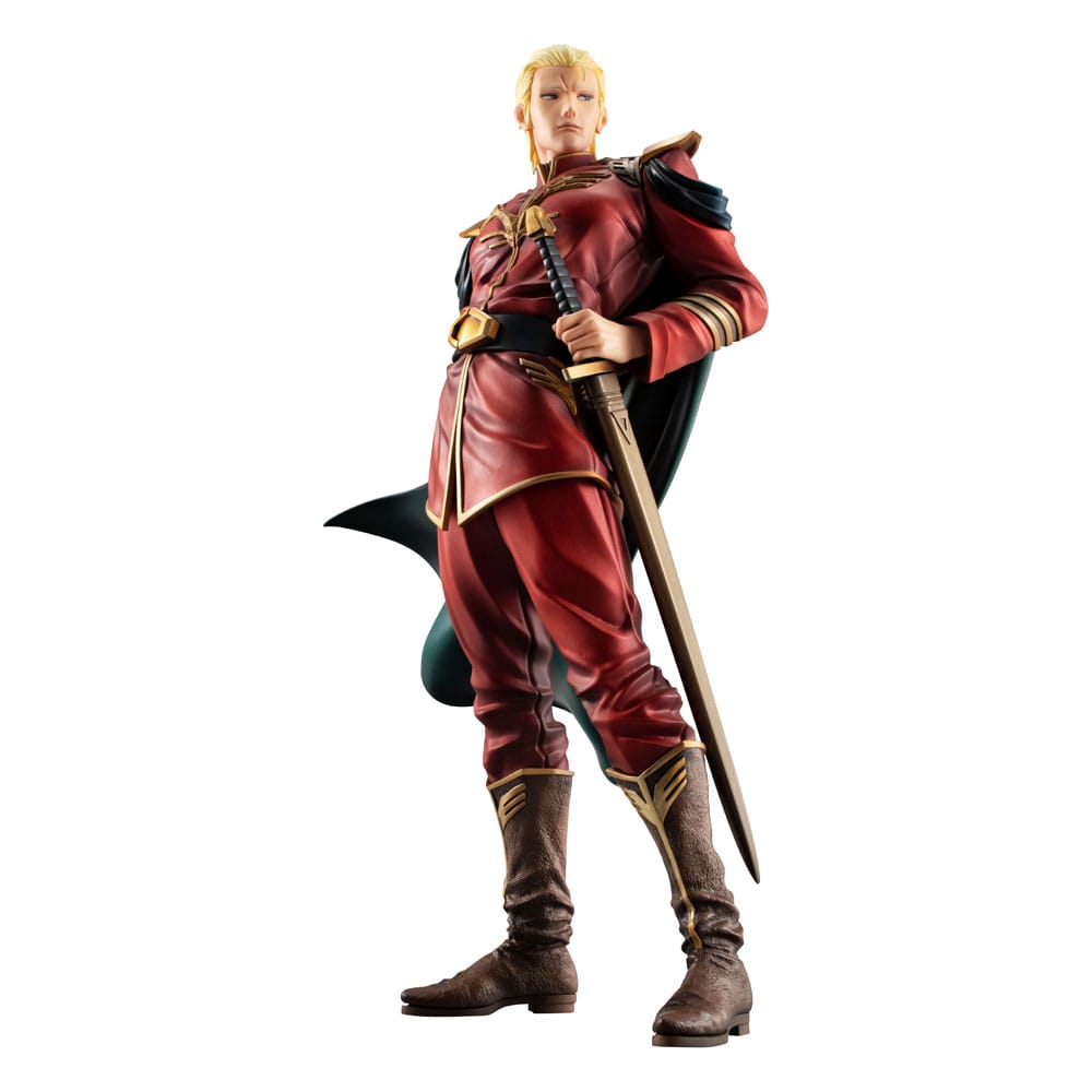 Mobile Suit Gundam GGG Statue Char´s Counterattack General Char Aznable 22 cm Image 3