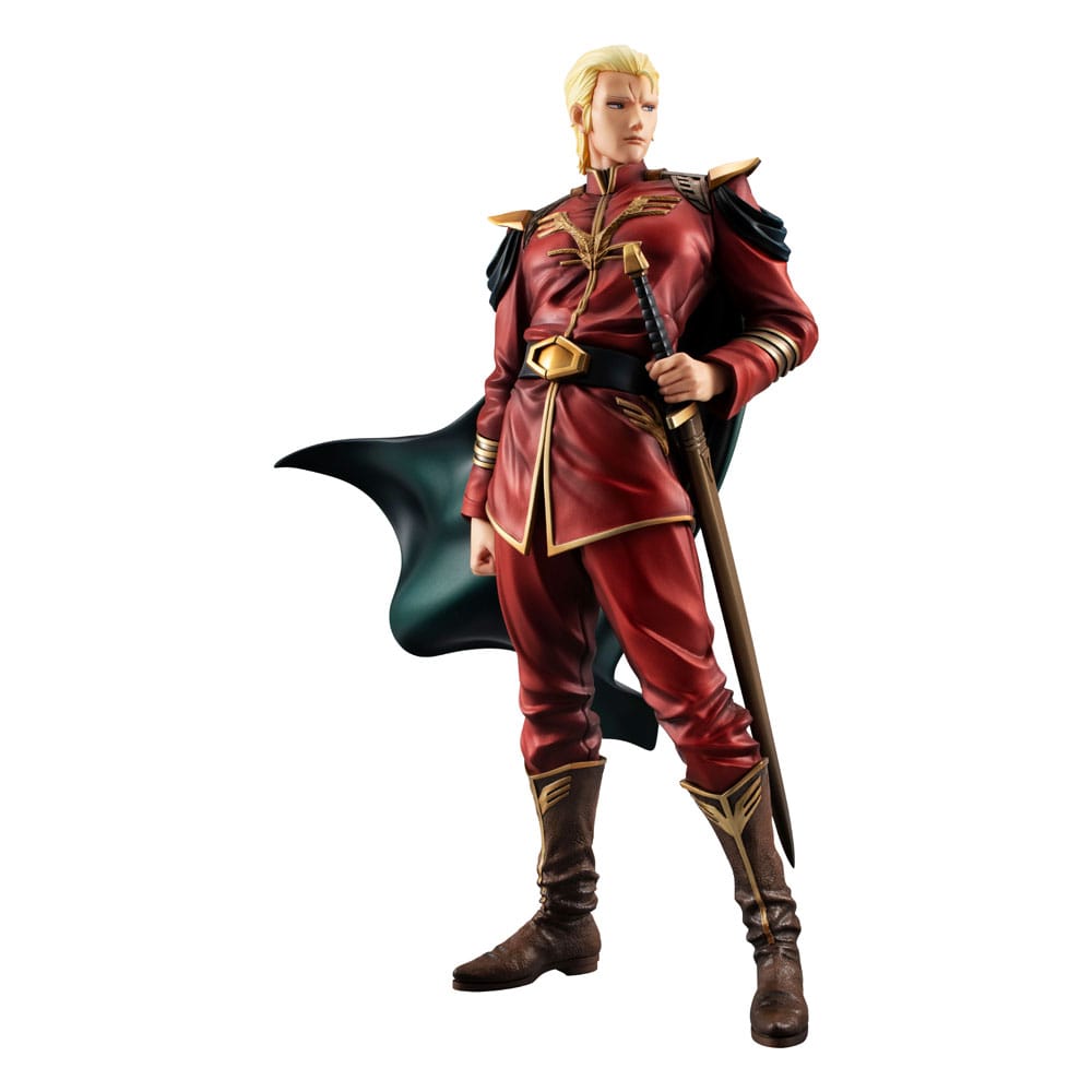 Mobile Suit Gundam GGG Statue Char´s Counterattack General Char Aznable 22 cm Image 11