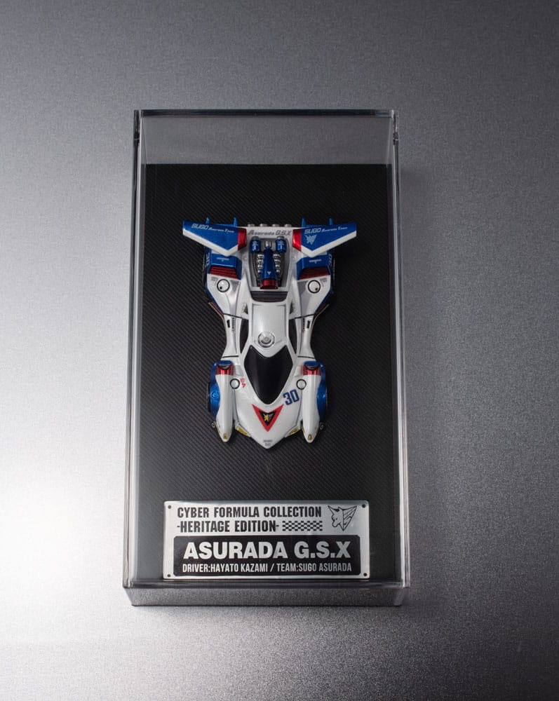 Future GPX Cyber Formula Fahrzeug Asurada G.S.X Heritage Edition 7 cm Image 5