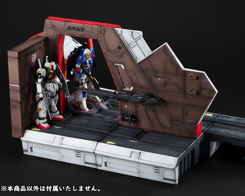 Mobile Suit Z Gundam HG Series Realistic Model Series Diorama 1/144 Nahel Argama catapult deck 40th Anniversary Edition 100 cm Image 14