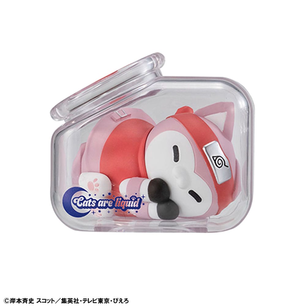 Naruto Shippuden Mega Cat Project Nyaruto! Sammelfiguren Good Night Nyaruto! 3 cm Sortiment (8) Image 4