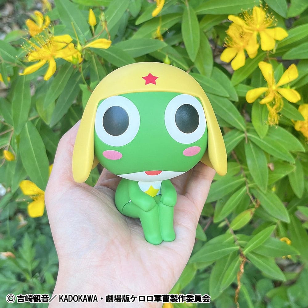 Sergeant Frog Look Up PVC Statue Keroro 11 cm Image 8