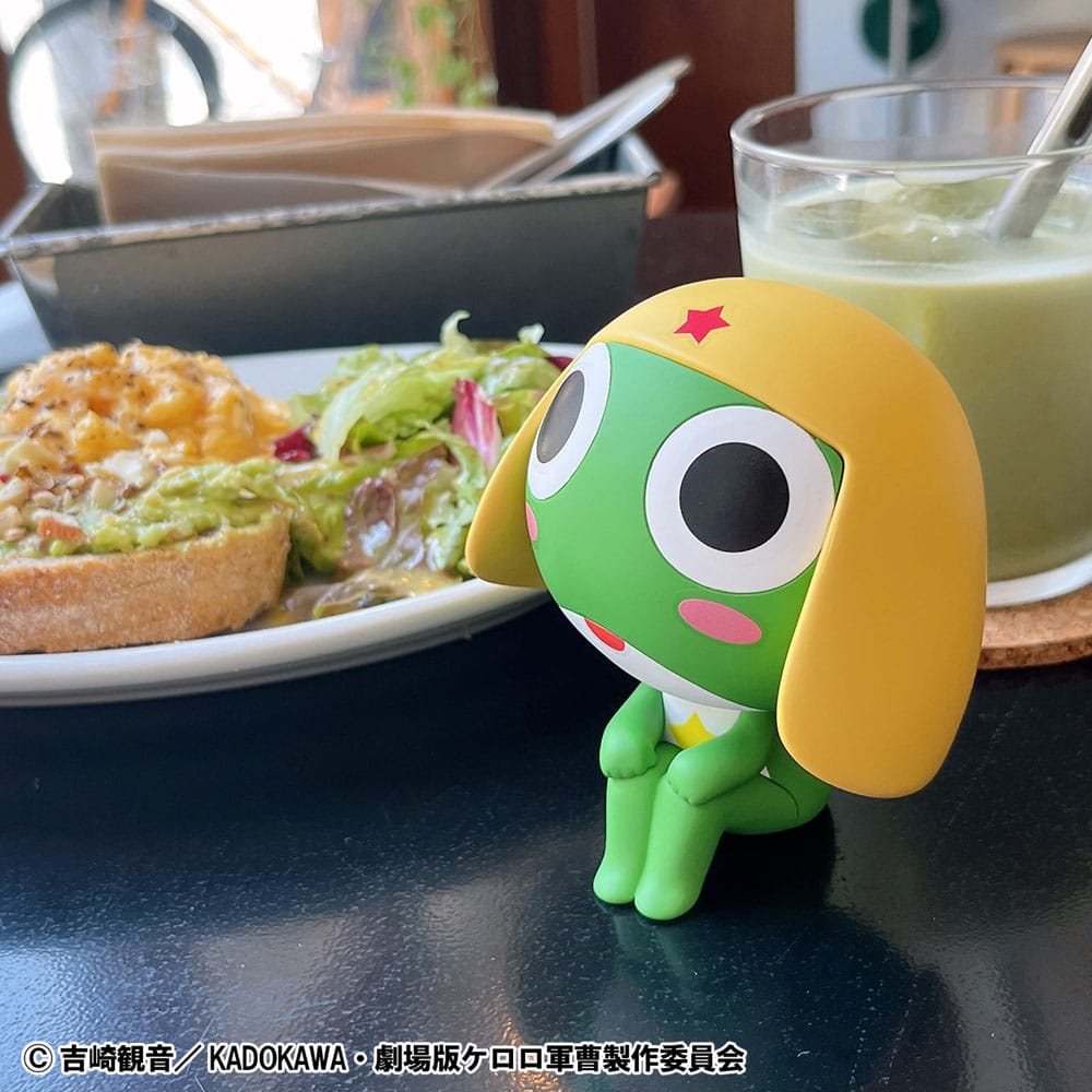 Sergeant Frog Look Up PVC Statue Keroro 11 cm Image 9