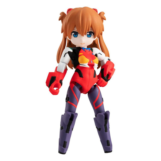 Evangelion Desktop Army Actionfiguren Shikinami Asuka Langley & Evangelion 2 8 - 15 cm Image 1