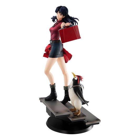Rebuild of Evangelion Gals PVC Statue Misato Katsuragi & Pen Pen 25 cm Image 1