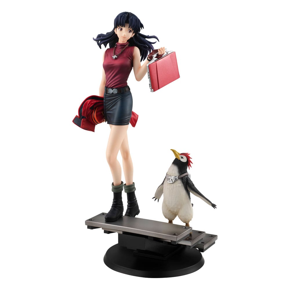 Rebuild of Evangelion Gals PVC Statue Misato Katsuragi & Pen Pen 25 cm Image 5