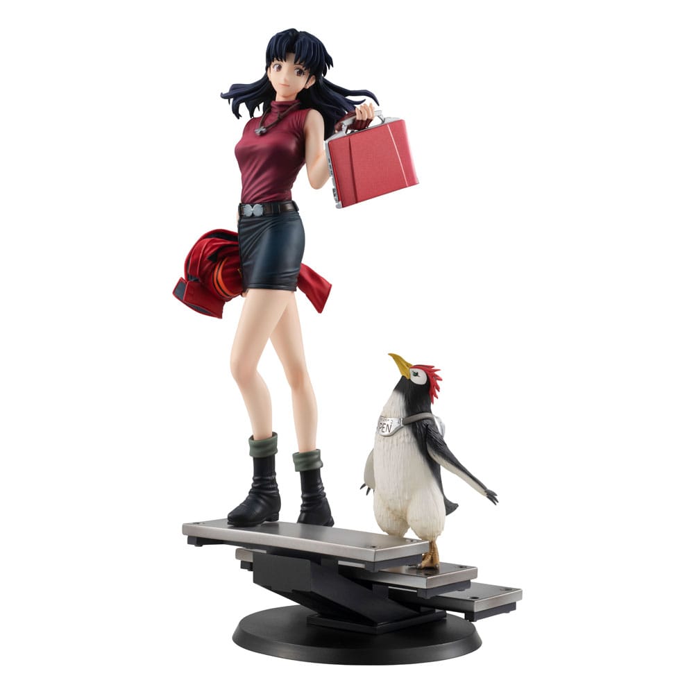 Rebuild of Evangelion Gals PVC Statue Misato Katsuragi & Pen Pen 25 cm Image 6