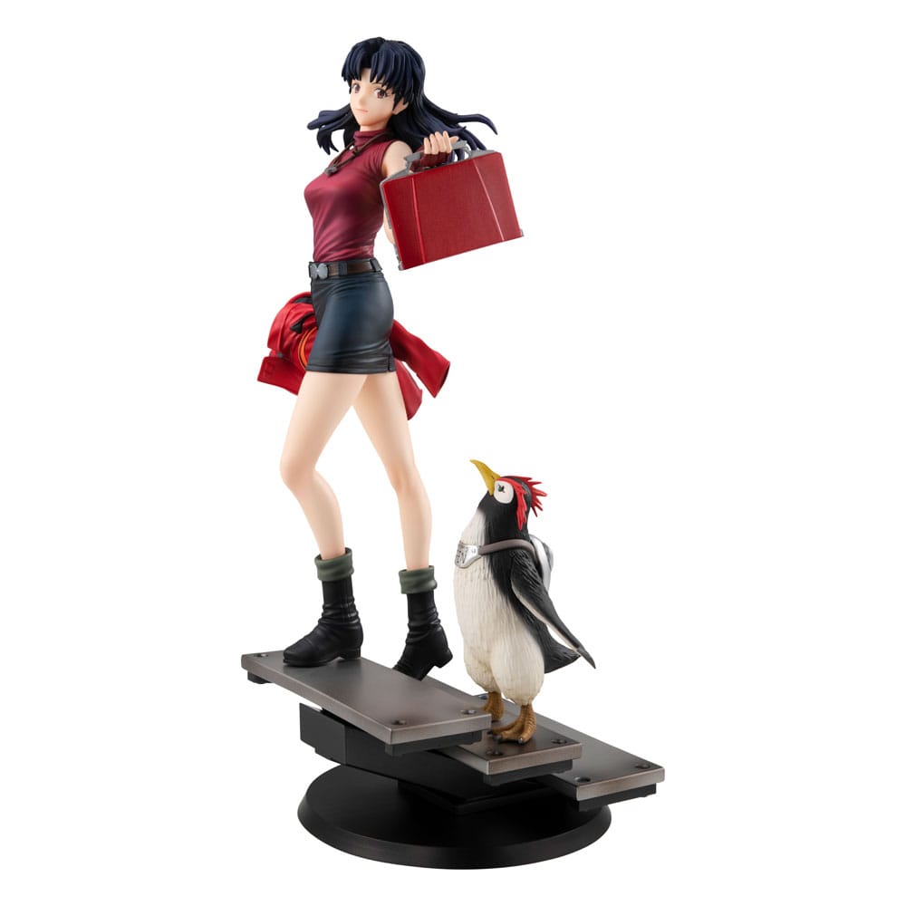 Rebuild of Evangelion Gals PVC Statue Misato Katsuragi & Pen Pen 25 cm Image 7
