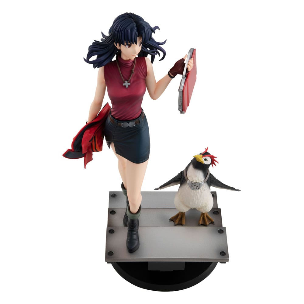 Rebuild of Evangelion Gals PVC Statue Misato Katsuragi & Pen Pen 25 cm Image 8
