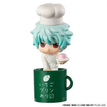 Gintama Ochatomo Series Sammelfiguren 5 cm Yorozuya Cafe Sortiment (8) Image 2