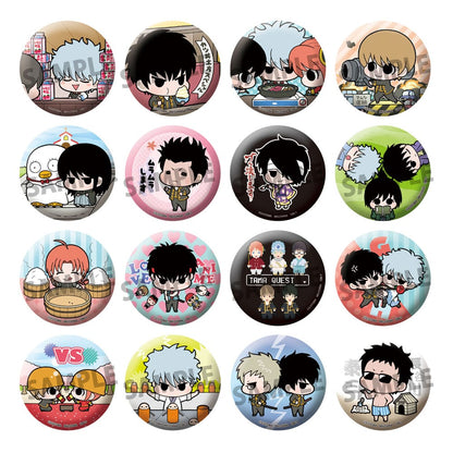 Gintama Metall Ansteck-Buttons Famous Scene Ver. 5 cm Sortiment (16) Image 1