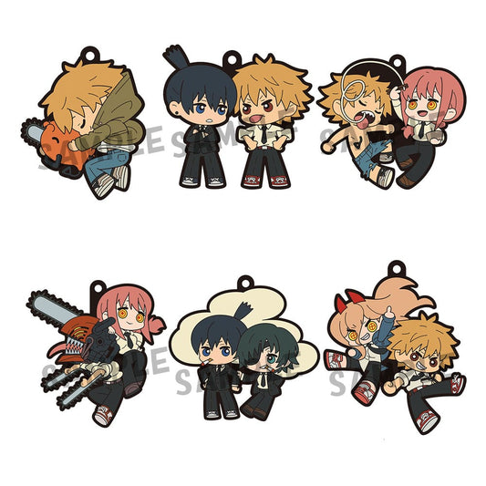 Chainsaw Man Rubber Mascot Buddycolle Gummi-Anhänger 6 cm Sortiment (6) Image 1
