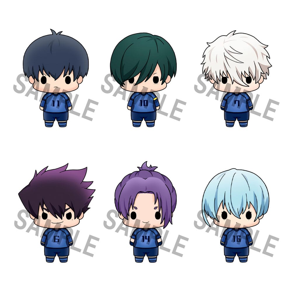 Blue Lock Chokorin Mascot Series Sammelfiguren 6er-Pack Vol. 2 5 cm Image 1