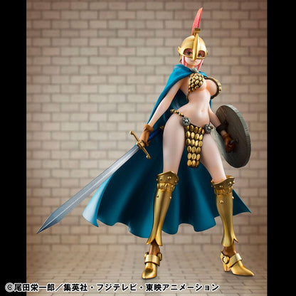 One Piece P.O.P PVC Statue Gladiator Rebecca Sailing Again Super Limited Reprint Ver. 22 cm Image 3