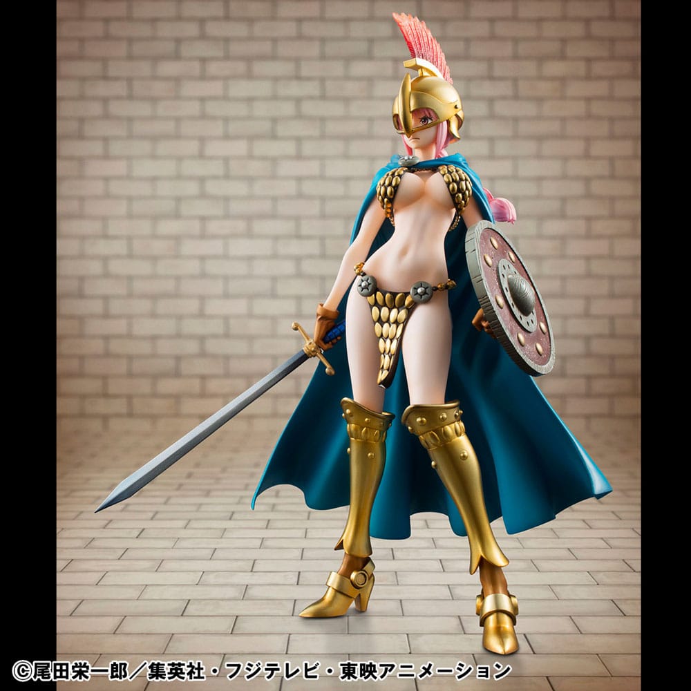 One Piece P.O.P PVC Statue Gladiator Rebecca Sailing Again Super Limited Reprint Ver. 22 cm Image 4