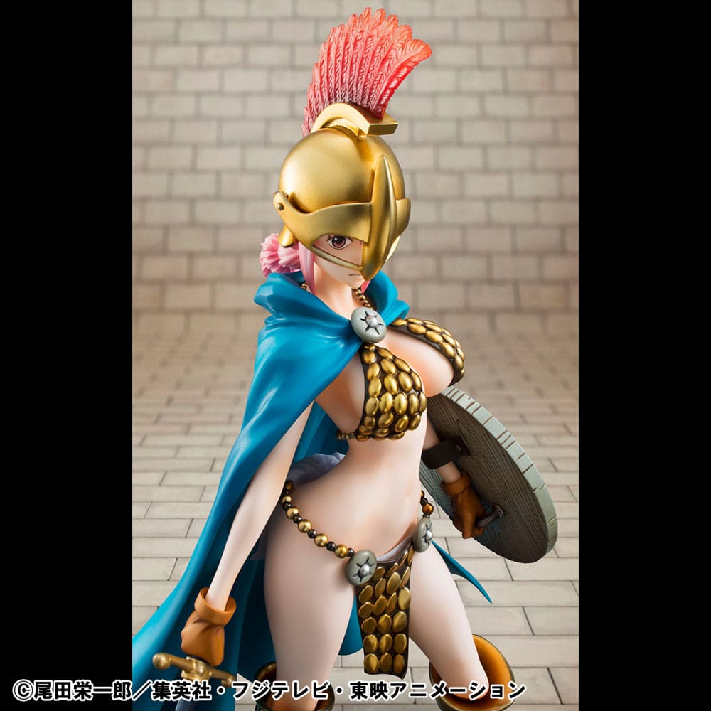 One Piece P.O.P PVC Statue Gladiator Rebecca Sailing Again Super Limited Reprint Ver. 22 cm Image 7