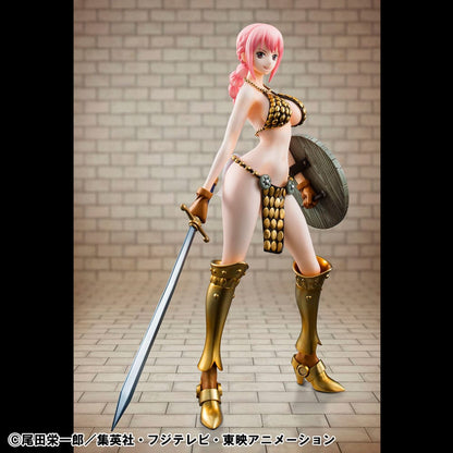 One Piece P.O.P PVC Statue Gladiator Rebecca Sailing Again Super Limited Reprint Ver. 22 cm Image 8