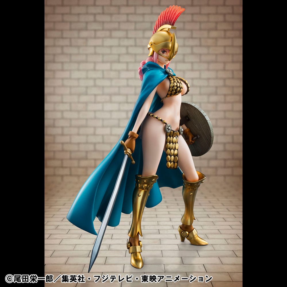 One Piece P.O.P PVC Statue Gladiator Rebecca Sailing Again Super Limited Reprint Ver. 22 cm Image 15