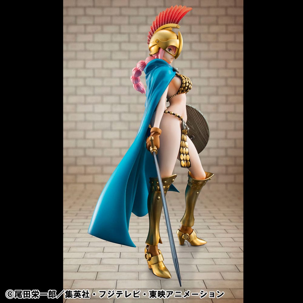 One Piece P.O.P PVC Statue Gladiator Rebecca Sailing Again Super Limited Reprint Ver. 22 cm Image 16