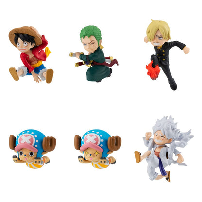 One Piece Tobimasu Sammelfiguren 5 cm Blind Box Sortiment (6) Image 1