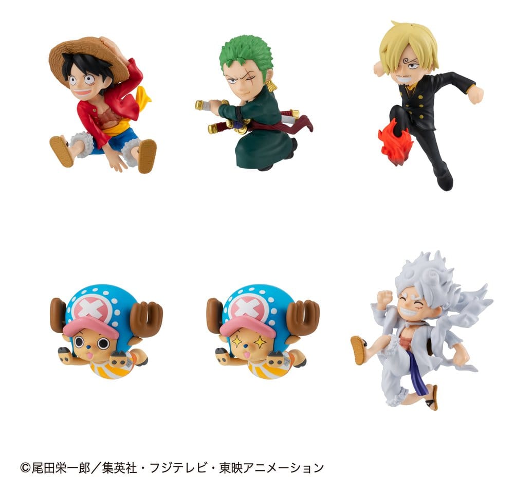 One Piece Tobimas Minifiguren 5 cm Blind Box Display (6) (Repeat) Image 1