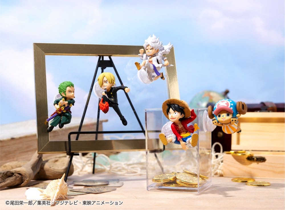 One Piece Tobimas Minifiguren 5 cm Blind Box Display (6) (Repeat) Image 11