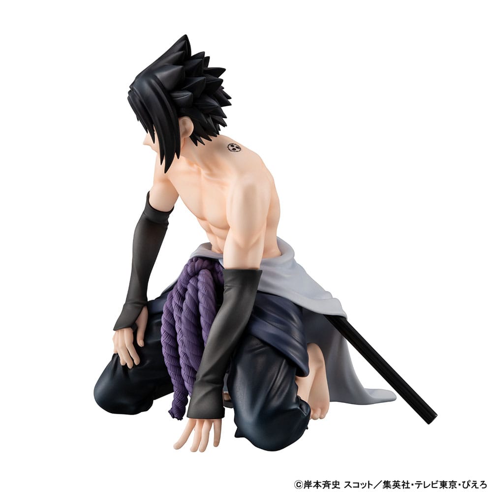 Naruto Shippuden G.E.M. Serie PVC Statue Sasuke Palm Size 12 cm Image 4