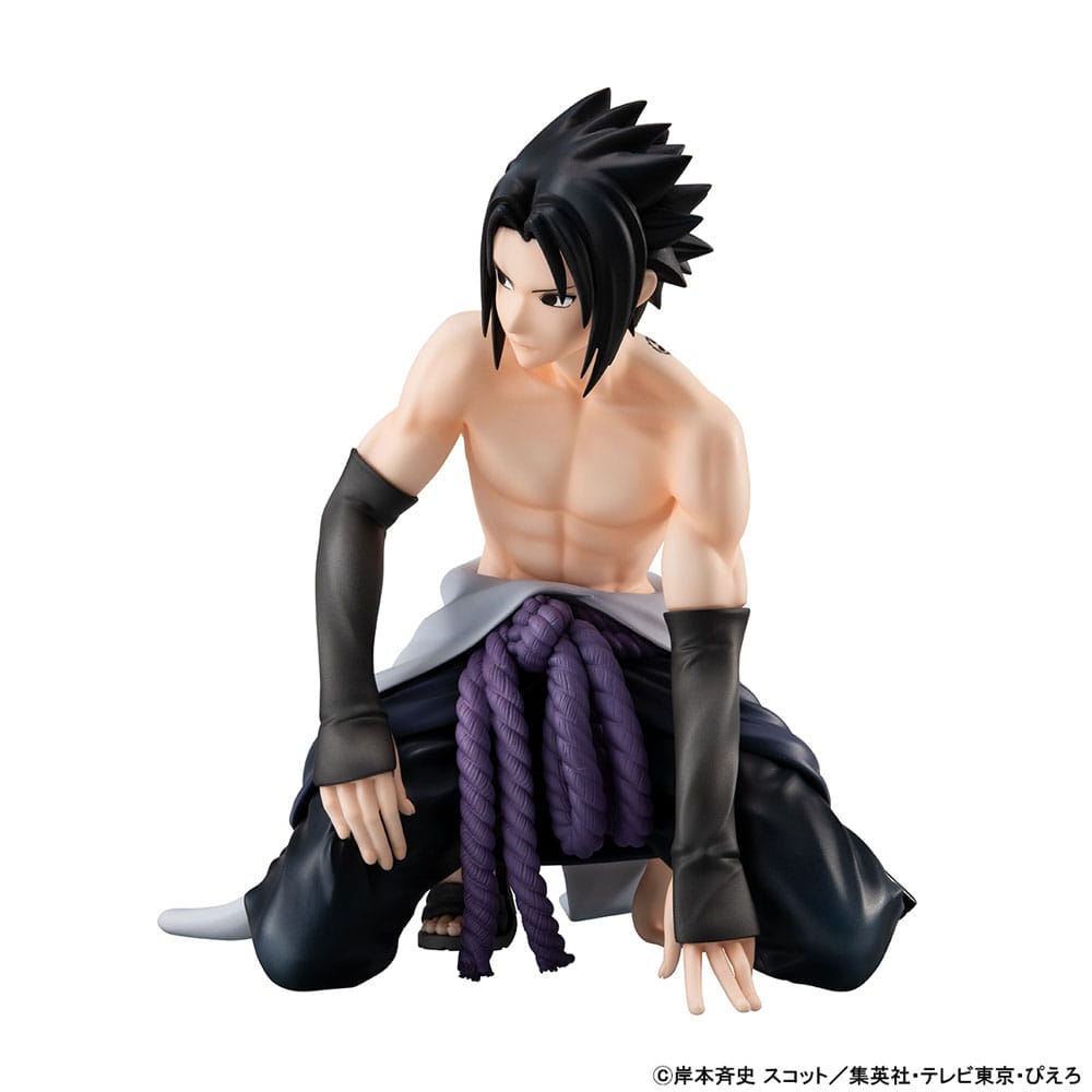 Naruto Shippuden G.E.M. Serie PVC Statue Sasuke Palm Size 12 cm Image 5