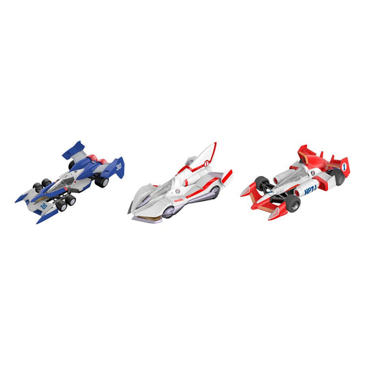 Future GPX Cyber Formula Fahrzeuge 3er-Pack Super Asurada 01 Circuit Mode & AKnight Savior 005 & Ishzark Renewal Repeat Edition 11 cm (with gift) Image 1