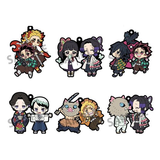 Demon Slayer: Kimetsu no Yaiba Gummi-Anhänger 6 cm Sortiment Buddy Collection Vol. 4 (6) Image 1
